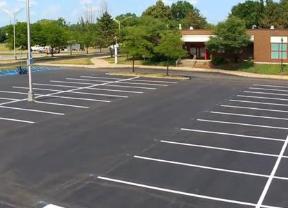 Parking-lot-striping